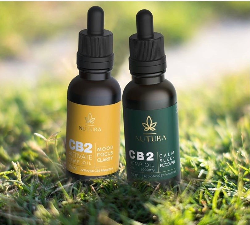 Cb2 Ingredients CB2 Activate™ Dual Pack - CB2 Oil - Day & Night Blends – Nutura Wellness